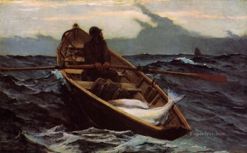 霧の警告リアリズム海洋画家ウィンスロー・ホーマー Oil Paintings